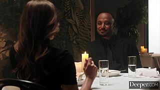 what drives deeper into naughty brat katie kush's bondage punishment with buttplug and big black cock domination in garage anal play?