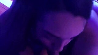 Raw Amateur Oral Action in Motel with Lover