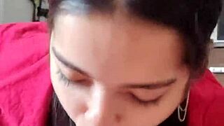 Why Does Cute Brunette Debora Prado Suck Cock For Best Good Morning?