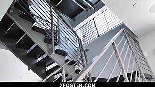 foster teen 18+ needs to bond physically with her new friends in this hardcore sex tape group session.