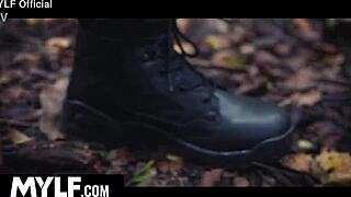 A million years without sex? Domination in amazon position with tall redhead milf and cum on tits! 🔥💦😈