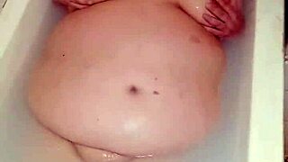 Hey, check out this relaxing solo session in the bathtub with some gentle self-care