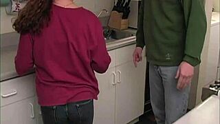 Taylor chubby BBW housewife stripped naked, spanked hard, and fucked doggy style 😈🍑