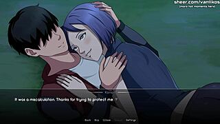 Naruto Kunoichi Trainer: Hot Teen 18+ Konan Gives Blowjob and Gets Tight Pussy Creampied Outdoor in Public