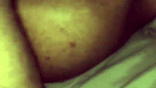 Oh wow, check out this hot ebony milf Lala getting a creamy creampie in her big ass