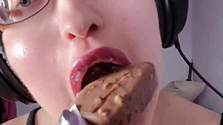 The sissyboy casually underwent a full transformation into a bimbo during the femdom session.