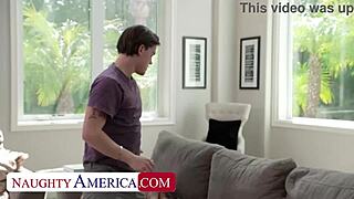 cute brunette kimmy kimm deepthroats before her petite asian pussy gets filled