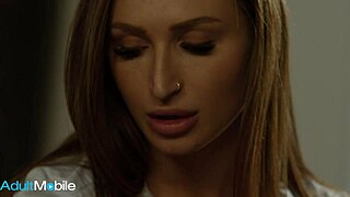 Redhead masseuse grabs the client's thick cock, sucking it deeply before riding in cowgirling. She spreads for missionary pounding with cum on ass.