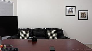 hey, you ready to watch these two hot babes get every hole pounded hard in this wild casting threesome?