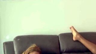 lets fuck before we go 😈 with strapon action and pussy licking fun