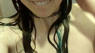 my first shower video where i get all wet and soapy