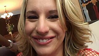 I feel so hot taking that interracial double penetration with cum finish