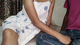 First Time Teen Whore Fucked Hard with Hot Desi Hindi Audio Action