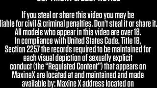 that big boobs maniac maxine x got gang banged hard by bbc crew with squirting and rough domination