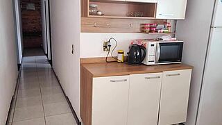 Dirty brazilian housewife risks fucking best friend of cuckold husband in bathroom with deepthroat