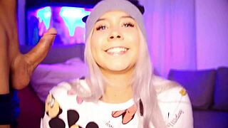 hey this submissive latina needs cum on her tongue to sleep