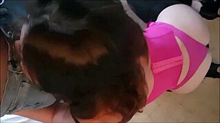 Oh yes, fuck this French slut in lingerie and heels with spanking and dirty talk!