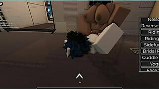 A player requested poses in various Roblox game positions.