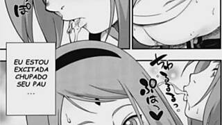 Animation featuring cartoon milf adventure