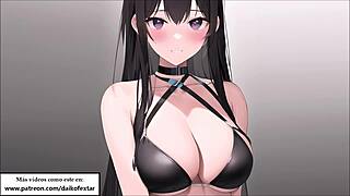 Oh wow, this JOI hentai features a teacher expert in handjobs with gloves! 🍆✋😈