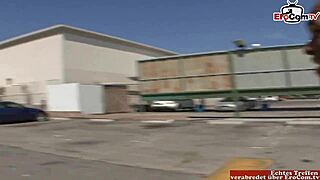 Hairy blonde slut with small natural tits craves her first big black cock experience