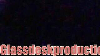 black-light secret model interview on sofa behind the scenes