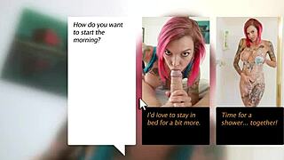 anna bell peaks and saya song get FUCKED HARD in monster cock interactive threesome pov