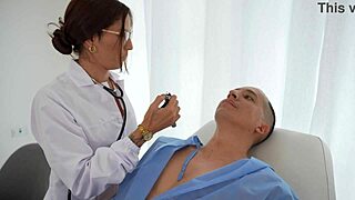 Doctor Ashley Sanz, fuck me hard with your cock in my pussy until I forget the pain and scream in orgasm!