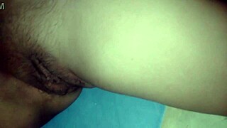 My Wet Shaved Pussy Squirts Orgasm During Intense Creampie Fucking