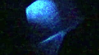 black-light secret model interview on sofa behind the scenes