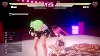 Chatting about the latest lesbian battle episode 6