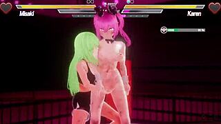 Chatting about the latest lesbian battle episode 6