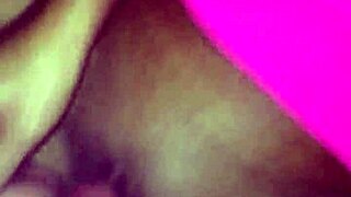 This young cock just goes ahead and fucks the mature blonde while she's still got her tampon in during outdoor amateur session.