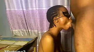 Why Does This Horny Ebony Babe Crave Licking And Action With Petite Skinny Ass Before Heading Home