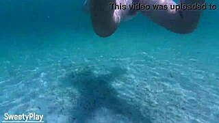 oh, creampie whore swimming underwater is so fun