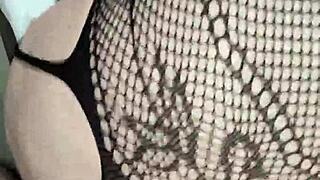 What if my wife's curvy friend finally gives in to passionate POV fucking and cumshot?