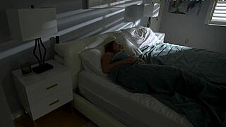 Religious young redhead with big natural tits has taboo sex crush on fat bbw guy. Teen enjoys fucking in natural tits scene.