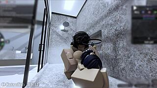 Yuuka slams that juicy ass in wild riding until creampie explosion