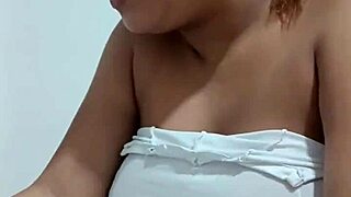 Pregnant Colombian Gives Blowjob And Shows Natural Tits In Homemade Video
