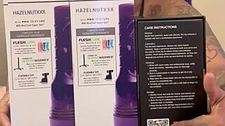 Hazelnutxxx showcases shabrim sex toys now available for purchase