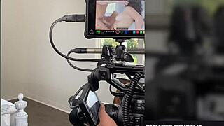 Justine Ashley stars in a double filled cream teen scene with blowjob and anal action