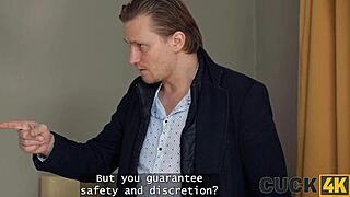 cuck4k dont you like my dirty surprise honey with russian wife in stockings 😏