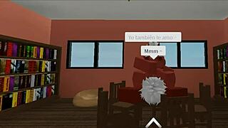 this guy and i have a good time playing roblox together