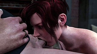 Hey, check out Ashley doing some oral action