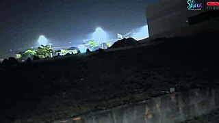 dogging with the cuckold and a friend we almost got caught in public outdoor action