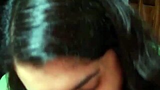 quickie blowjob turns into romantic cum licking from hands in this hot cfnm pov moment