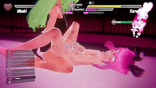 Chatting about the latest lesbian battle episode 6