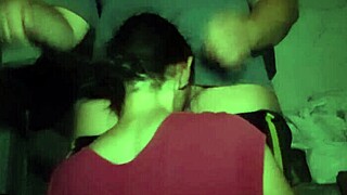 Two rural girls find a hidden abandoned spot for some private time together