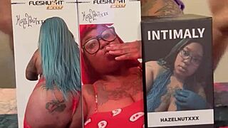 Hazelnutxxx showcases shabrim sex toys now available for purchase
