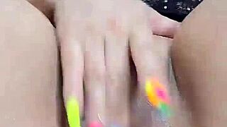 Hey, watch this curvy Latina bunny's first extreme triple dildo penetration.